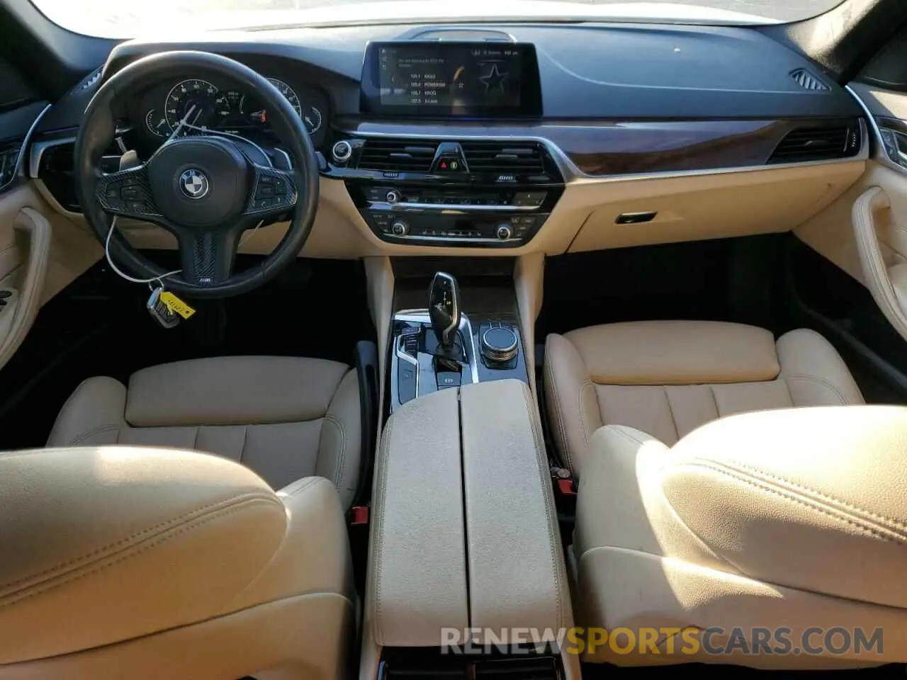 8 fotografías del automóvil dañado WBAJA9C55KB389784 BMW 5 SERIES 2019