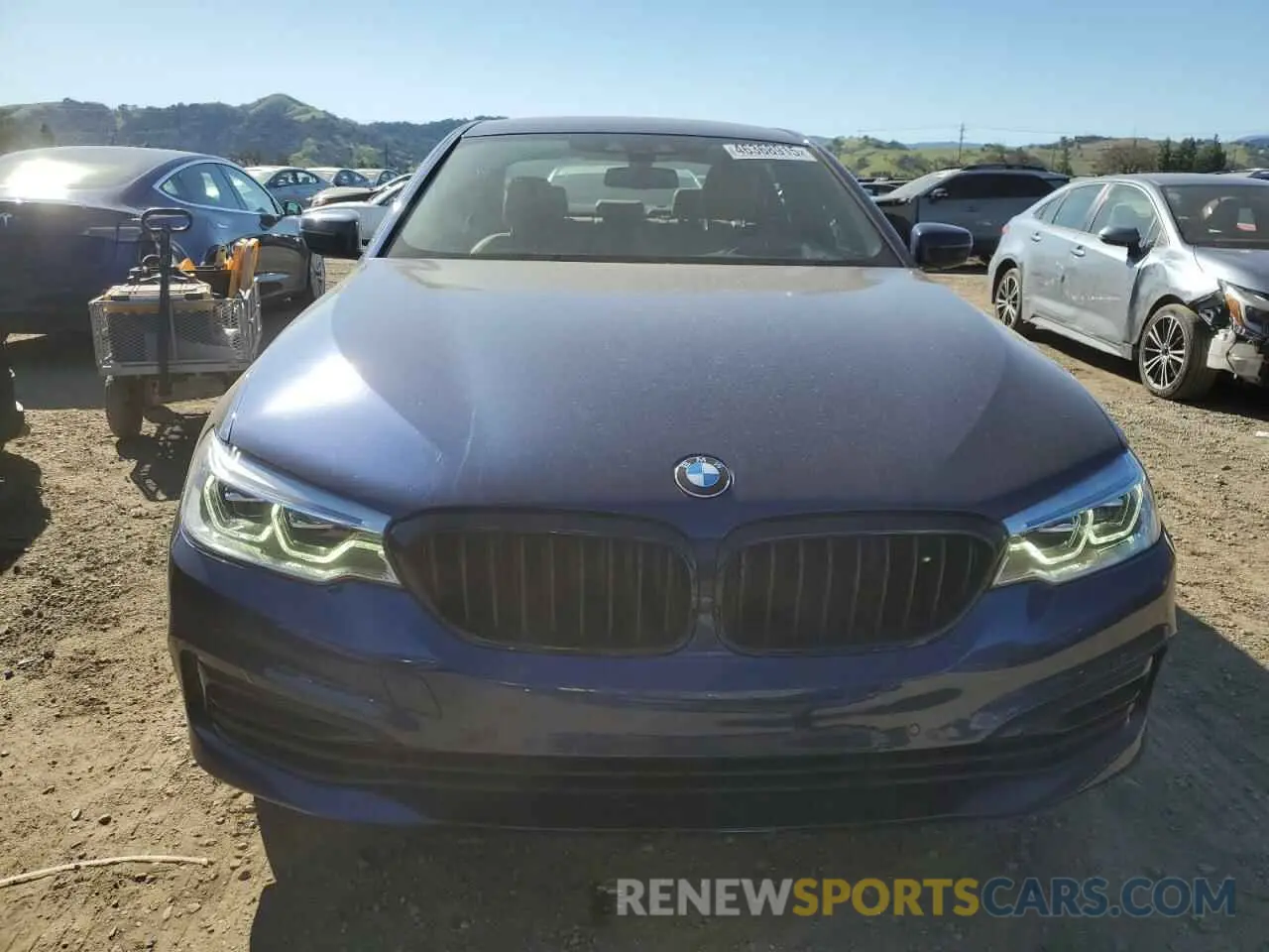 5 fotografías del automóvil dañado WBAJA9C59KB253674 BMW 5 SERIES 2019