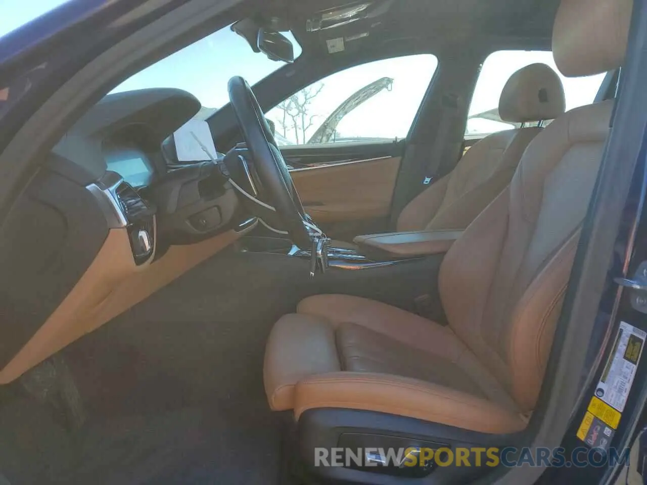7 fotografías del automóvil dañado WBAJA9C59KB253674 BMW 5 SERIES 2019