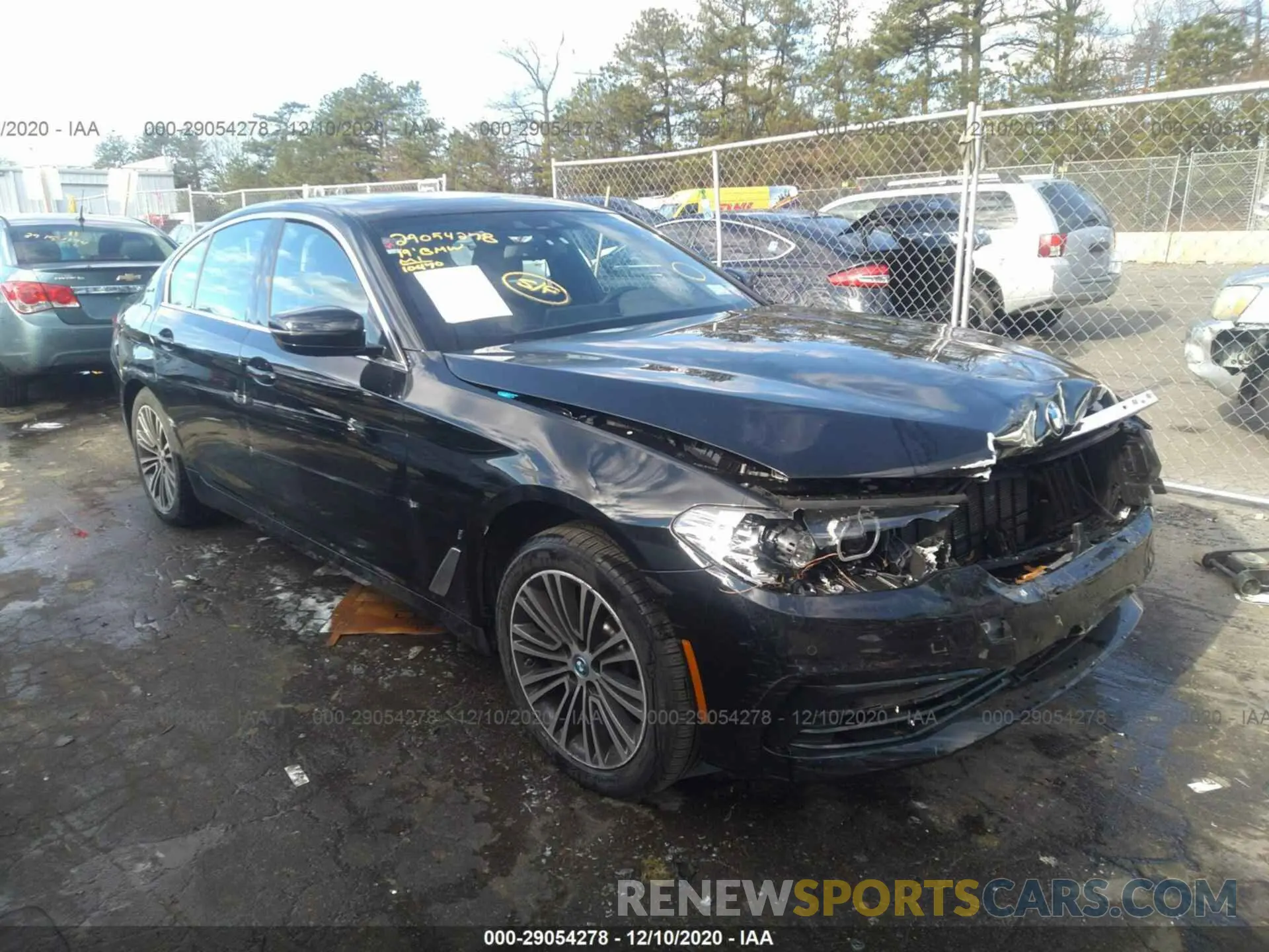 1 fotografías del automóvil dañado WBAJB1C53KB376868 BMW 5 SERIES 2019