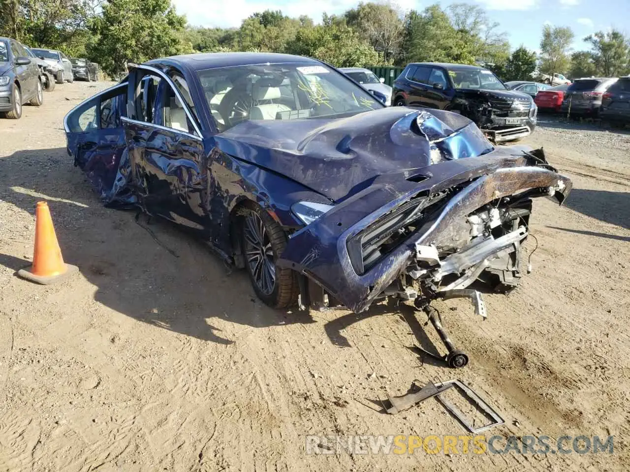 1 fotografías del automóvil dañado WBAJB1C55KB375477 BMW 5 SERIES 2019
