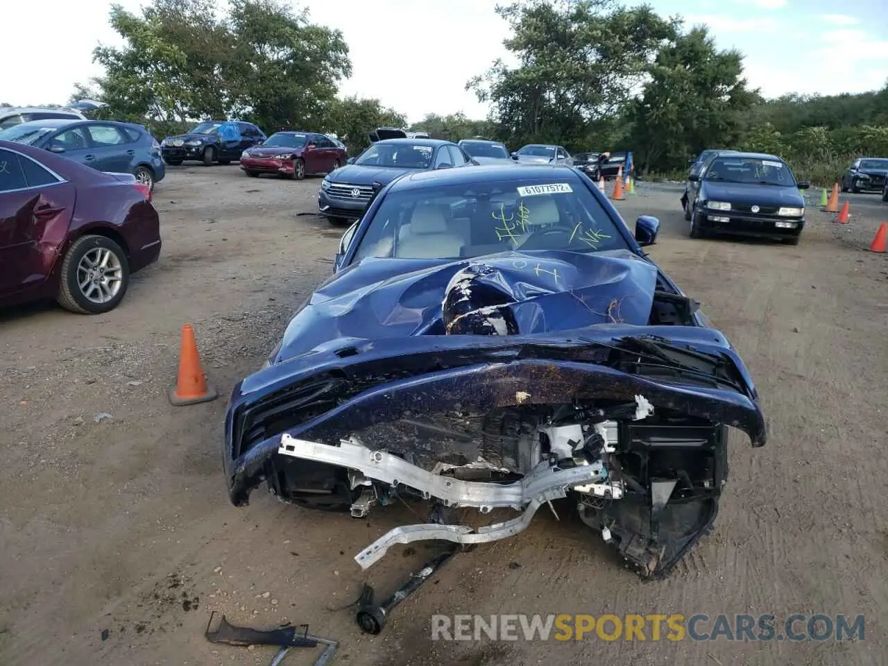 7 fotografías del automóvil dañado WBAJB1C55KB375477 BMW 5 SERIES 2019