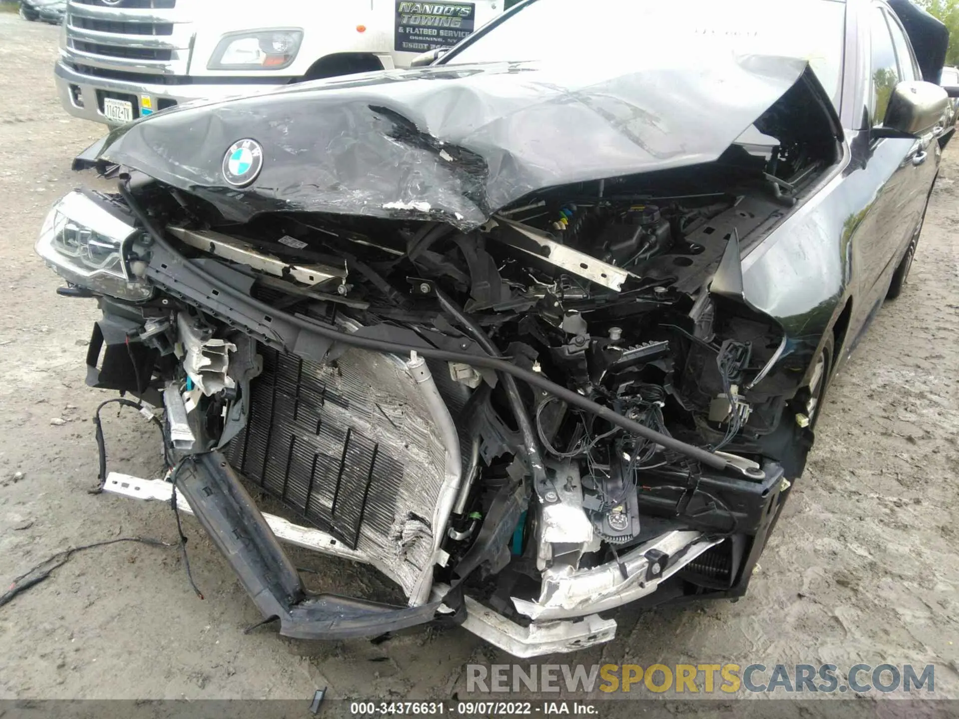 6 fotografías del automóvil dañado WBAJB9C55KB464755 BMW 5 SERIES 2019