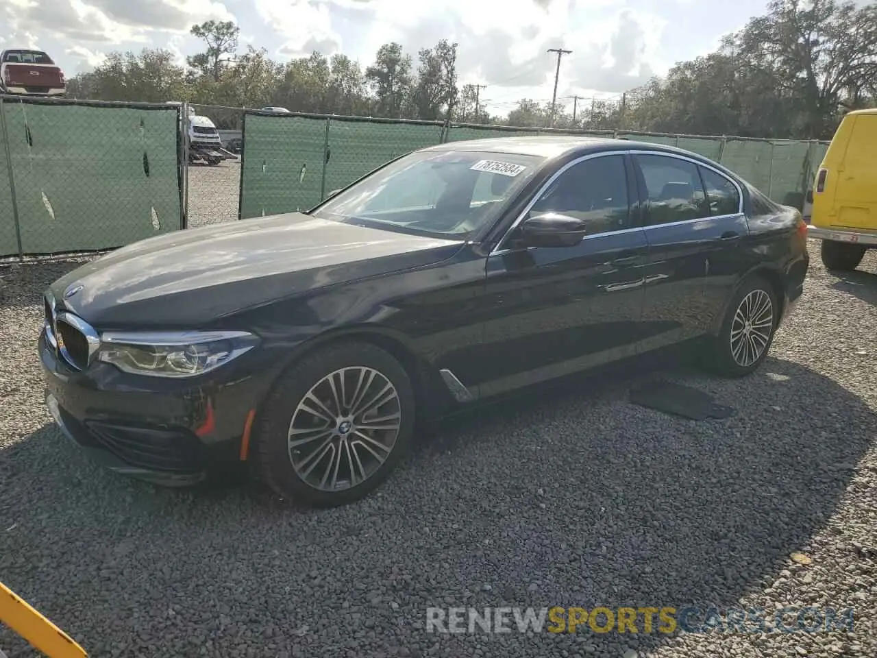 1 fotografías del automóvil dañado WBAJE5C51KWA98689 BMW 5 SERIES 2019