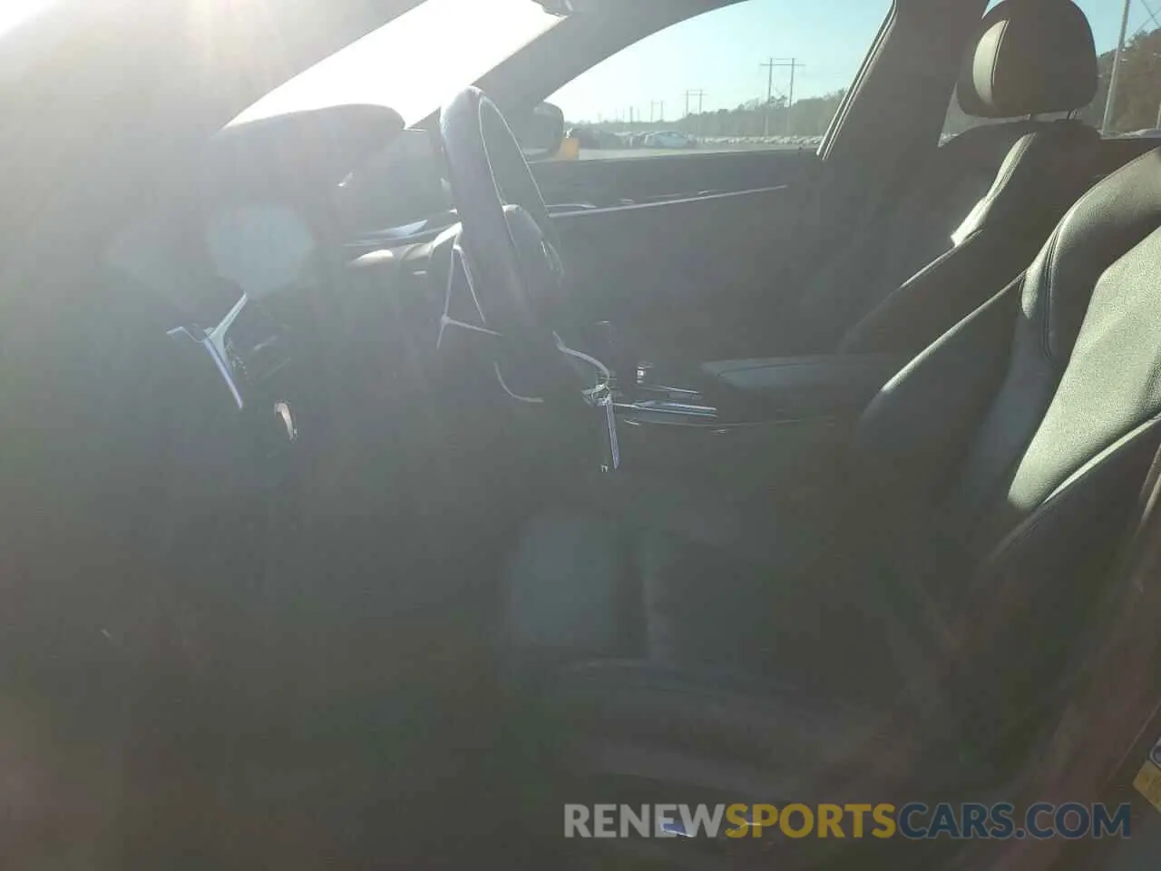 7 fotografías del automóvil dañado WBAJE5C52KWW06102 BMW 5 SERIES 2019
