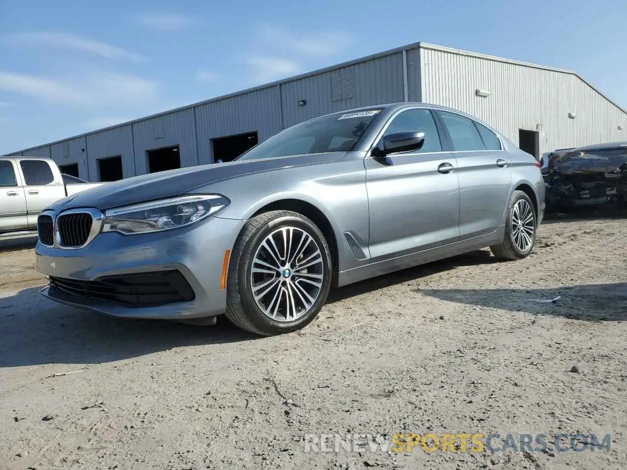 1 fotografías del automóvil dañado WBAJE5C53KWW38184 BMW 5 SERIES 2019