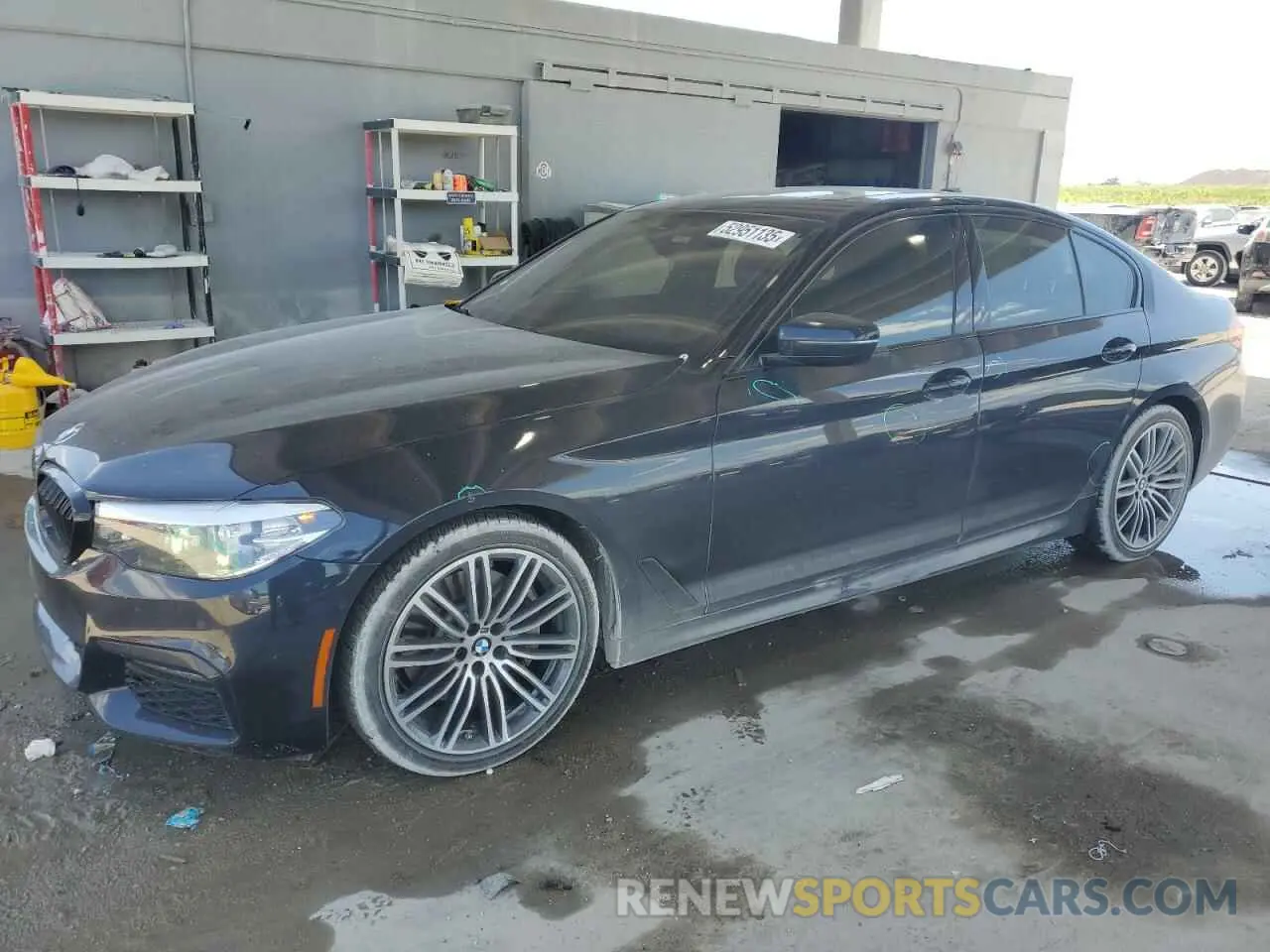 1 fotografías del automóvil dañado WBAJE5C53KWW44051 BMW 5 SERIES 2019