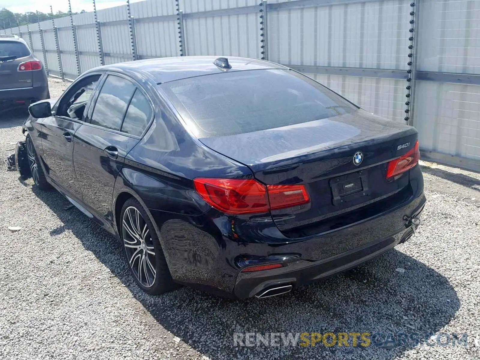 3 fotografías del automóvil dañado WBAJE5C55KWE66369 BMW 5 SERIES 2019