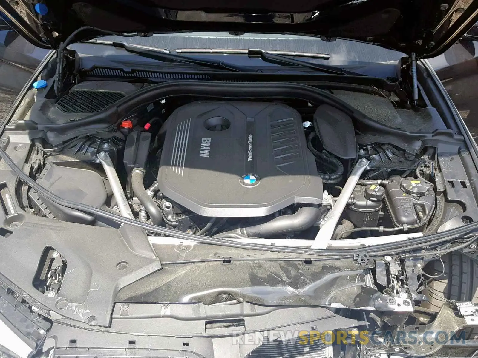 7 fotografías del automóvil dañado WBAJE5C55KWE66369 BMW 5 SERIES 2019