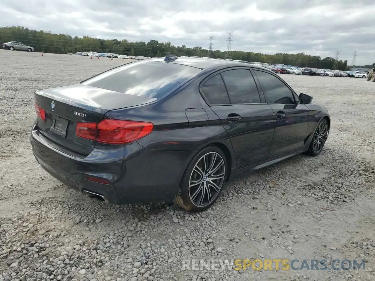 3 fotografías del automóvil dañado WBAJE5C56KWE66185 BMW 5 SERIES 2019