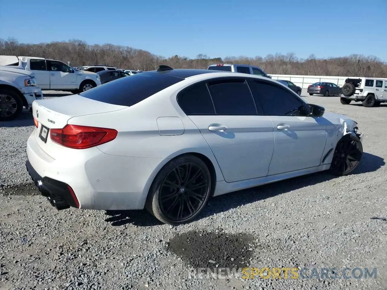 3 fotografías del automóvil dañado WBAJE5C5XKWA98674 BMW 5 SERIES 2019