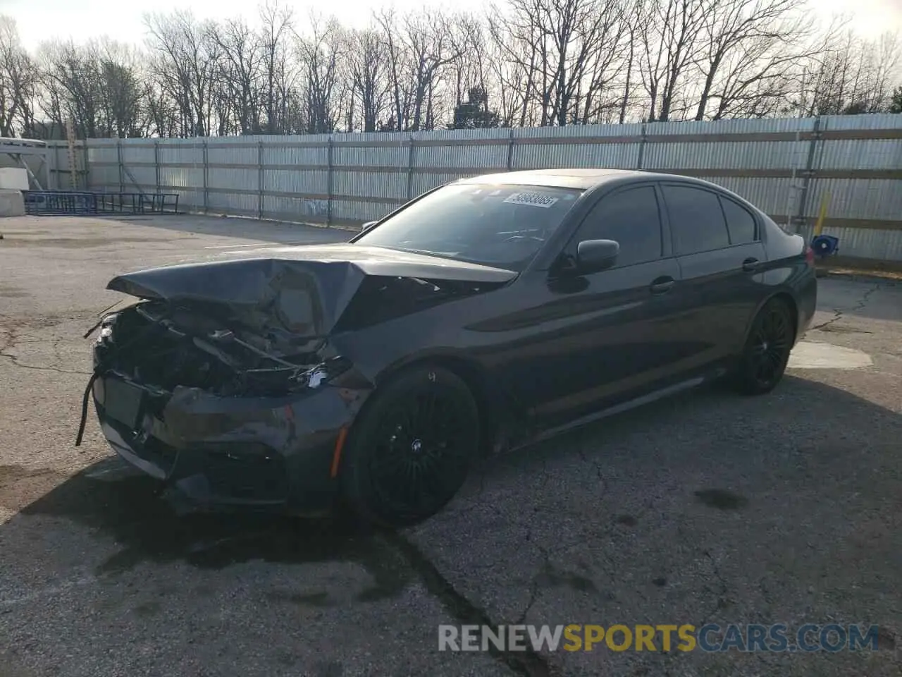 1 fotografías del automóvil dañado WBAJE5C5XKWW01214 BMW 5 SERIES 2019