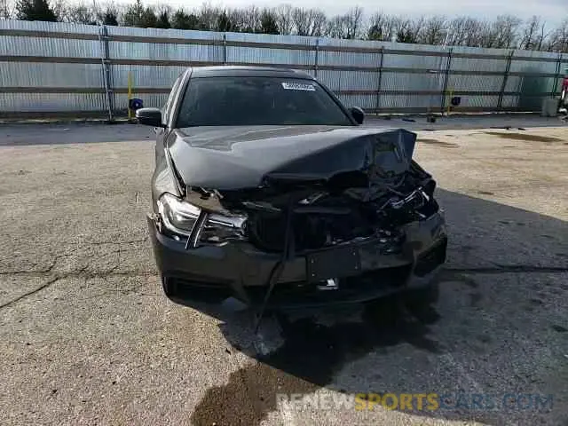 11 fotografías del automóvil dañado WBAJE5C5XKWW01214 BMW 5 SERIES 2019