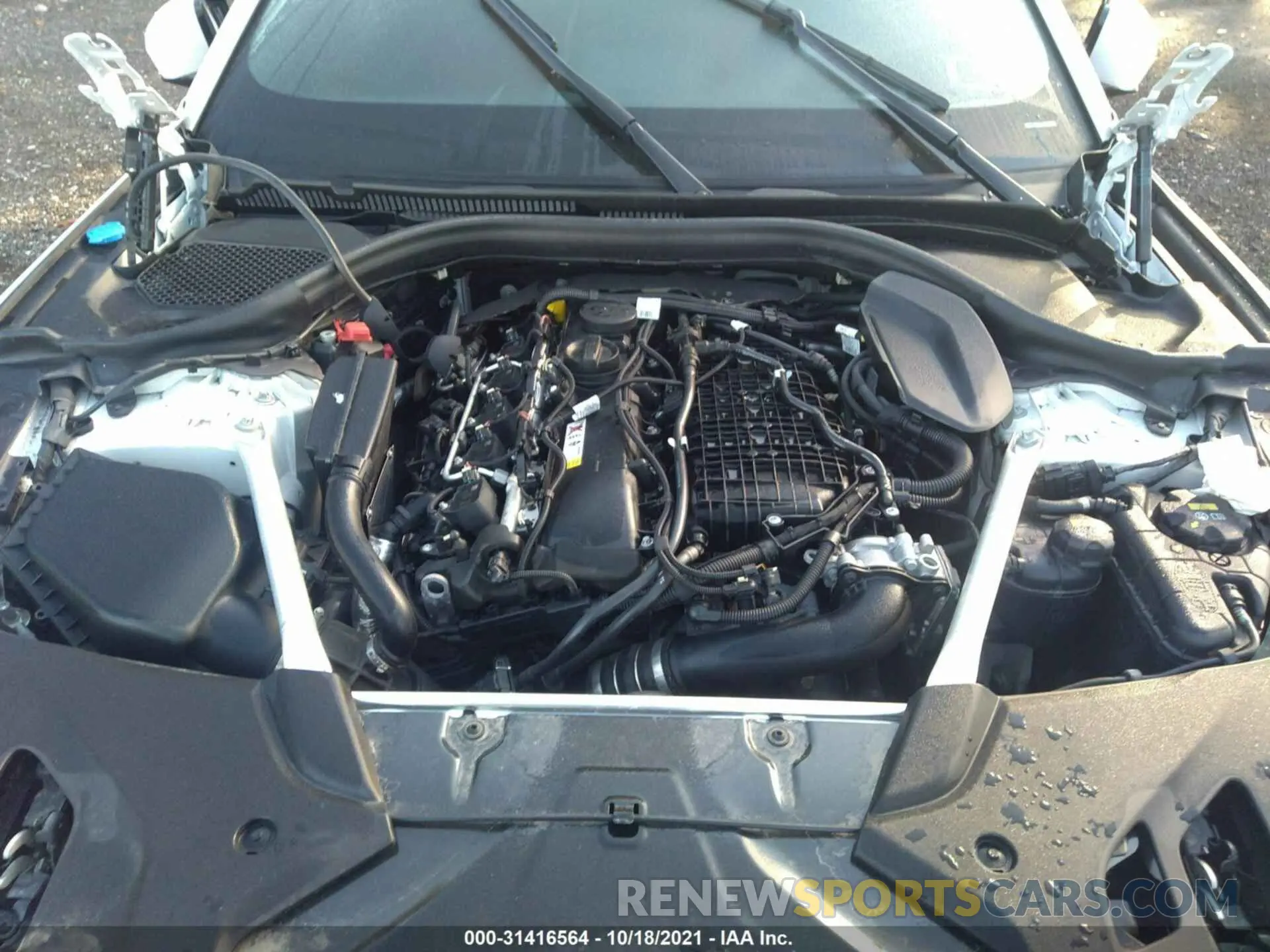 10 fotografías del automóvil dañado WBAJE7C51KG892675 BMW 5 SERIES 2019