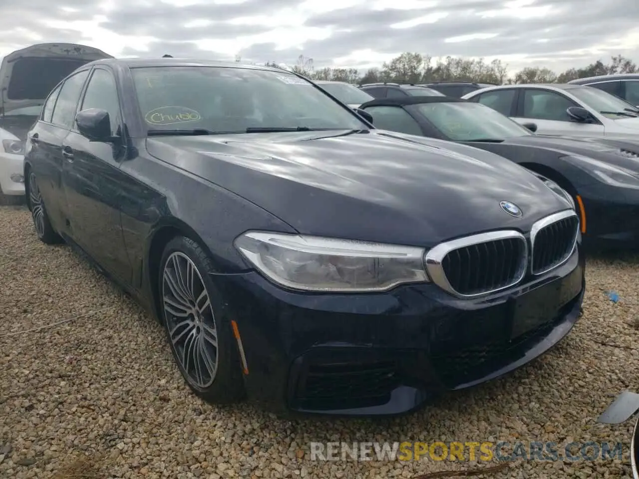 1 fotografías del automóvil dañado WBAJE7C54KG892735 BMW 5 SERIES 2019