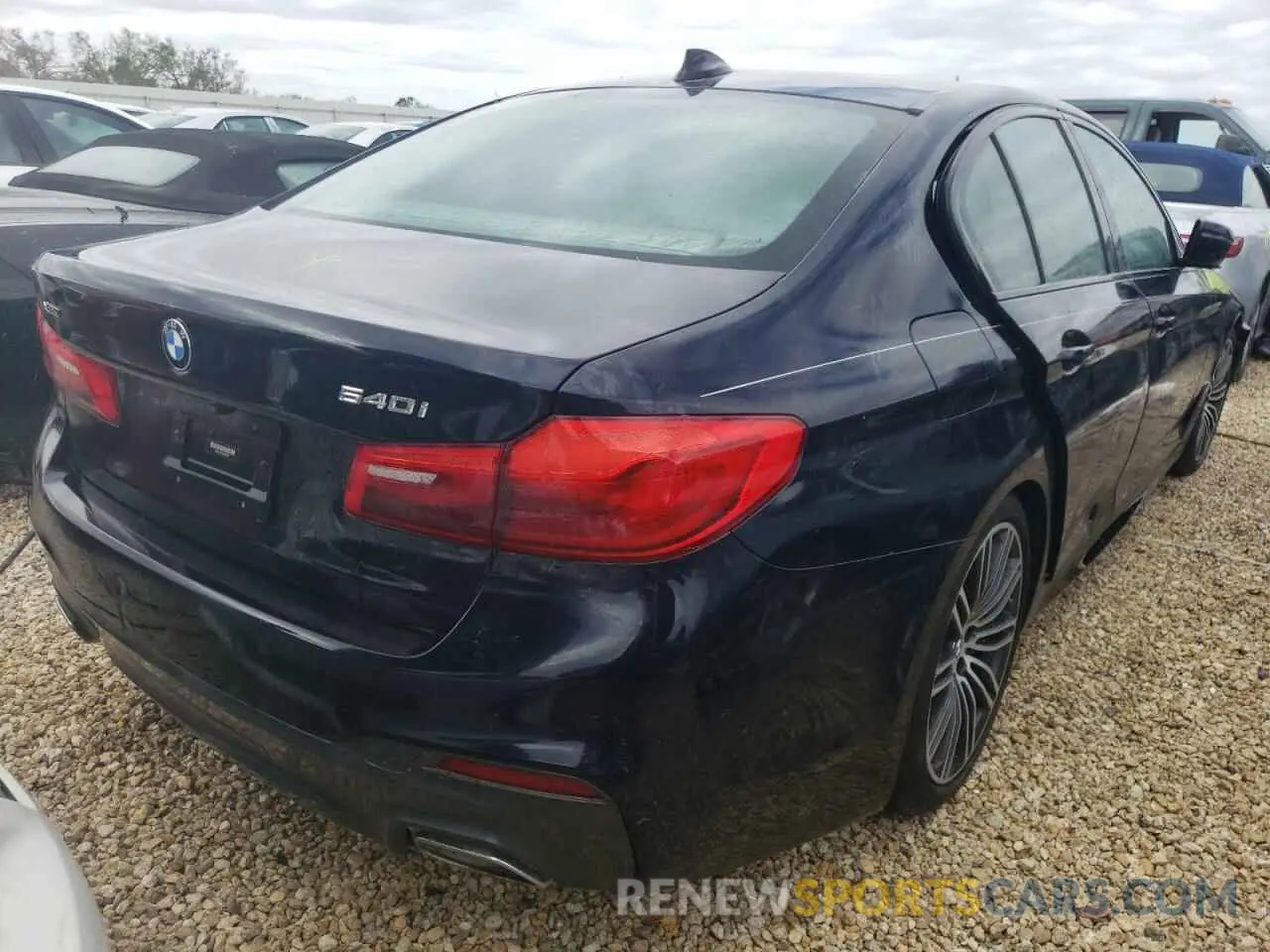 4 fotografías del automóvil dañado WBAJE7C54KG892735 BMW 5 SERIES 2019