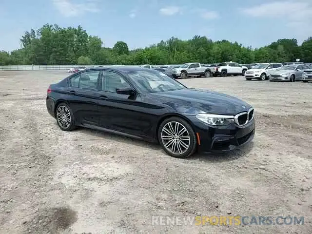 14 fotografías del automóvil dañado WBAJE7C55KWD55834 BMW 5 SERIES 2019