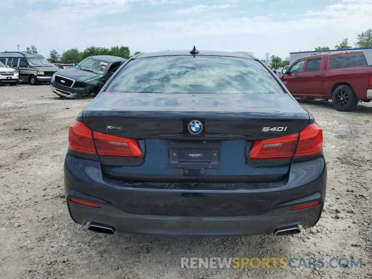 6 fotografías del automóvil dañado WBAJE7C55KWD55834 BMW 5 SERIES 2019