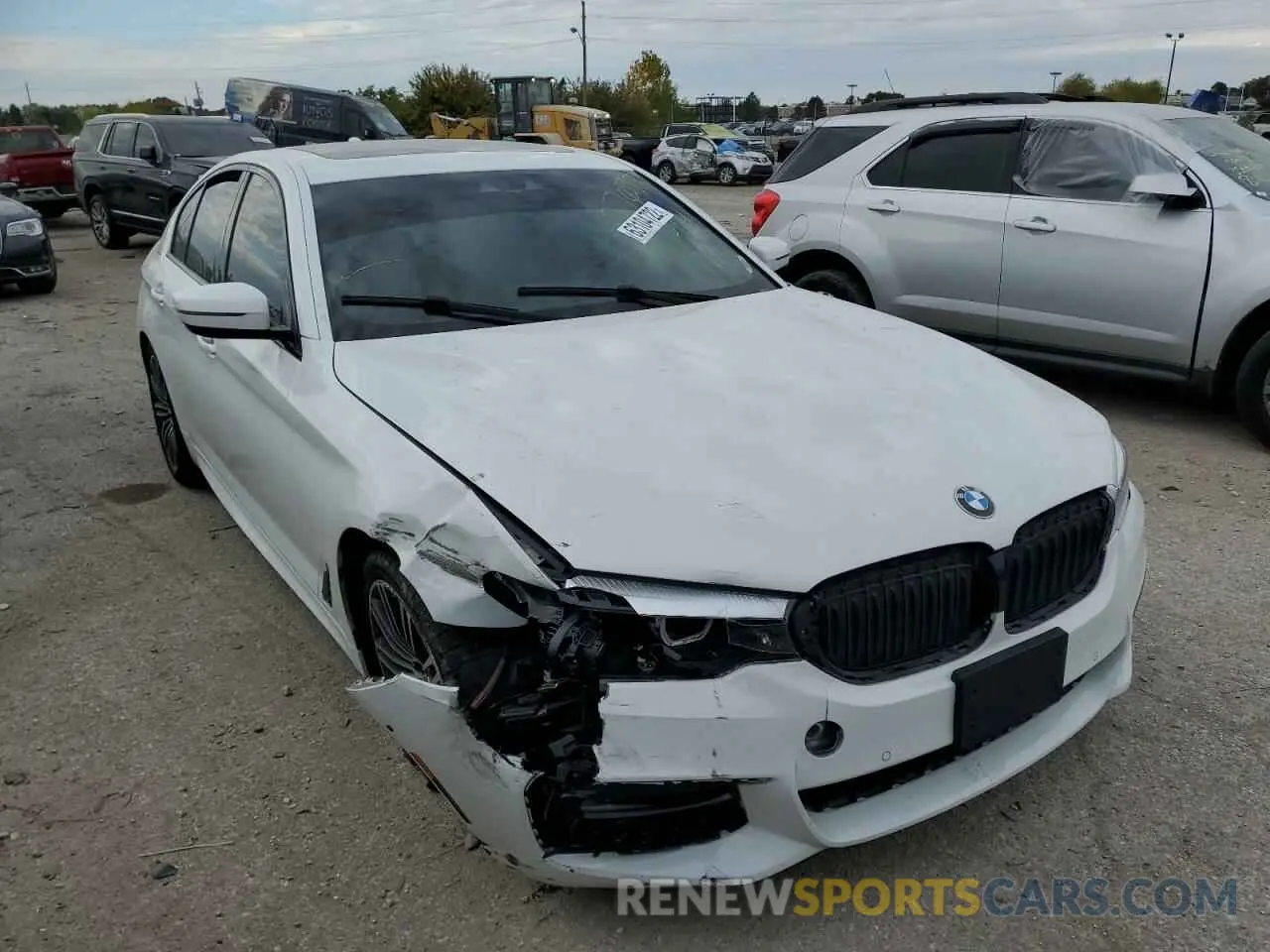 1 fotografías del automóvil dañado WBAJE7C56KG892753 BMW 5 SERIES 2019