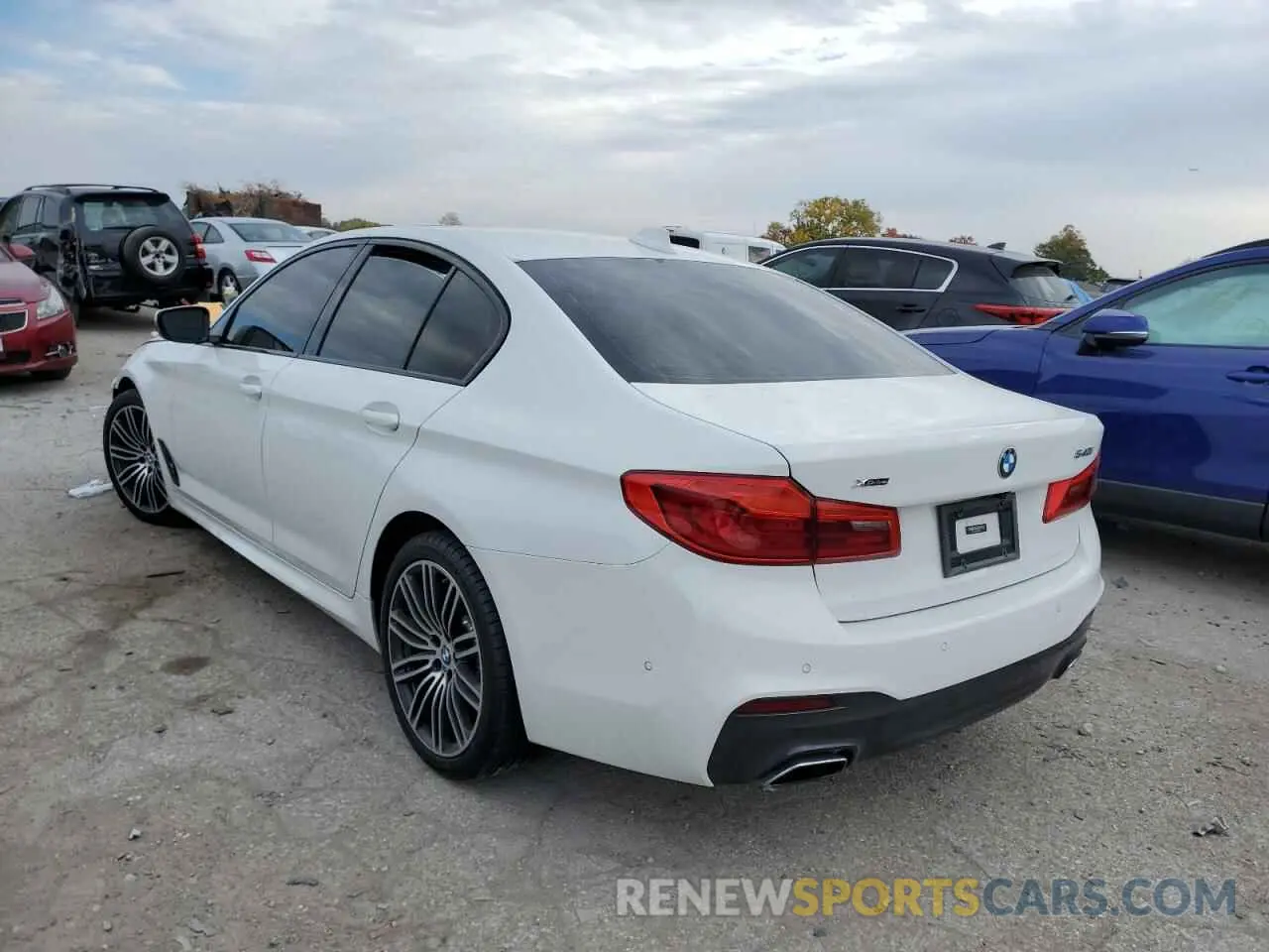 3 fotografías del automóvil dañado WBAJE7C56KG892753 BMW 5 SERIES 2019