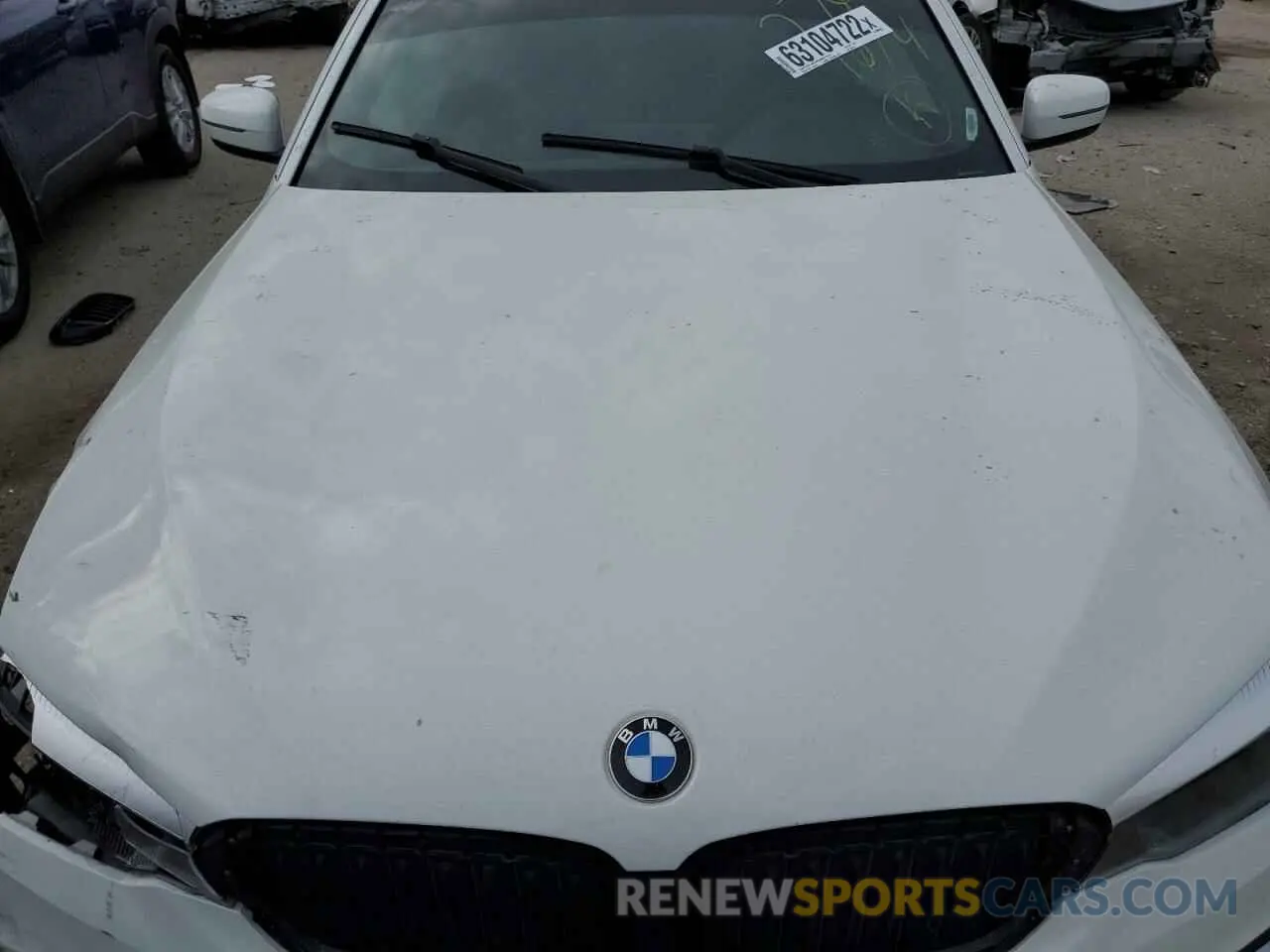 7 fotografías del automóvil dañado WBAJE7C56KG892753 BMW 5 SERIES 2019