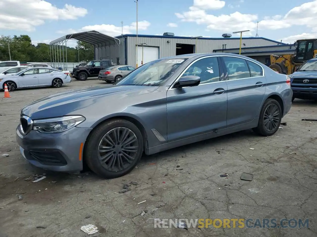 1 fotografías del automóvil dañado WBAJE7C57KWW10643 BMW 5 SERIES 2019
