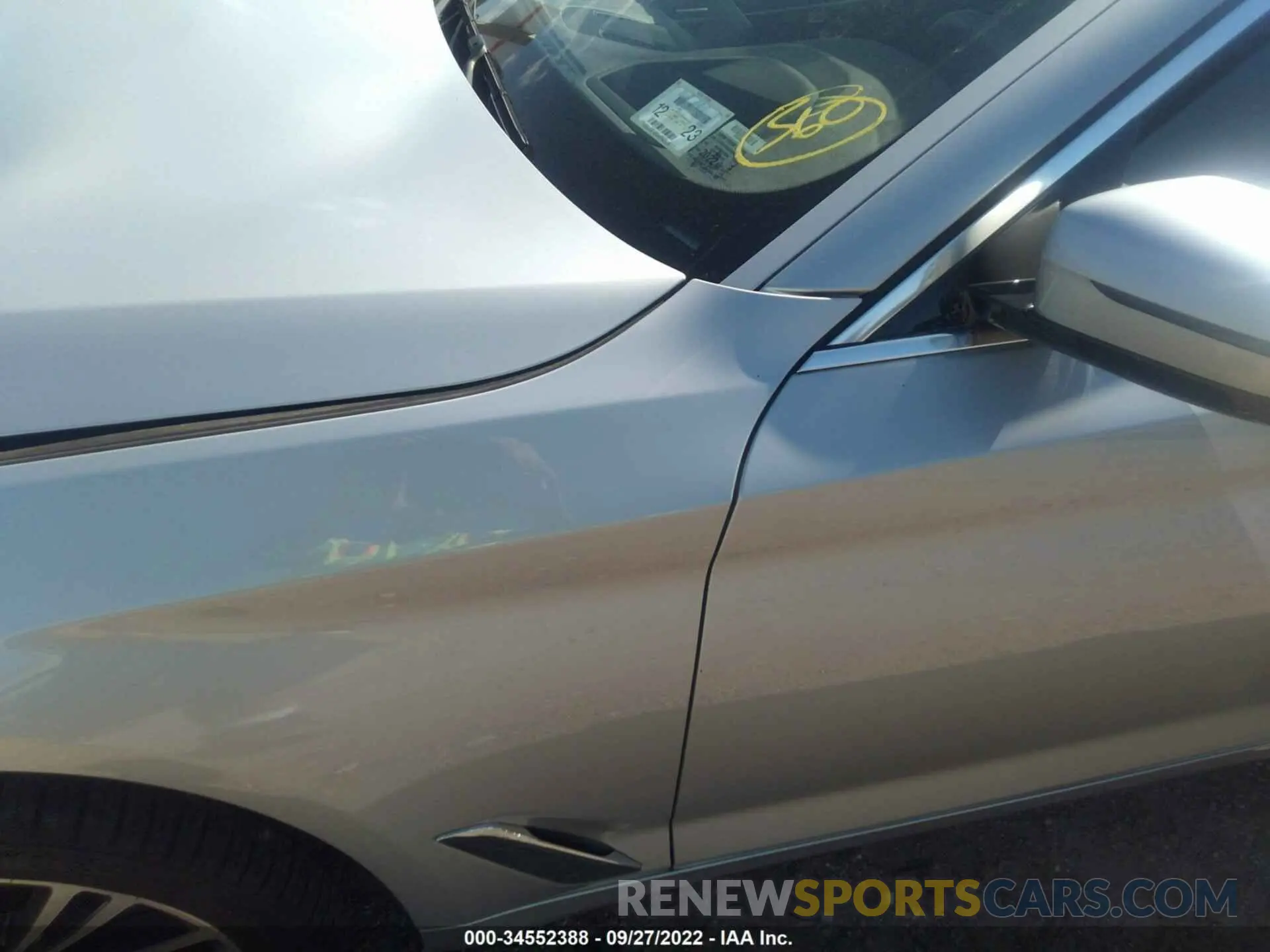 6 fotografías del automóvil dañado WBAJE7C5XKWW06487 BMW 5 SERIES 2019