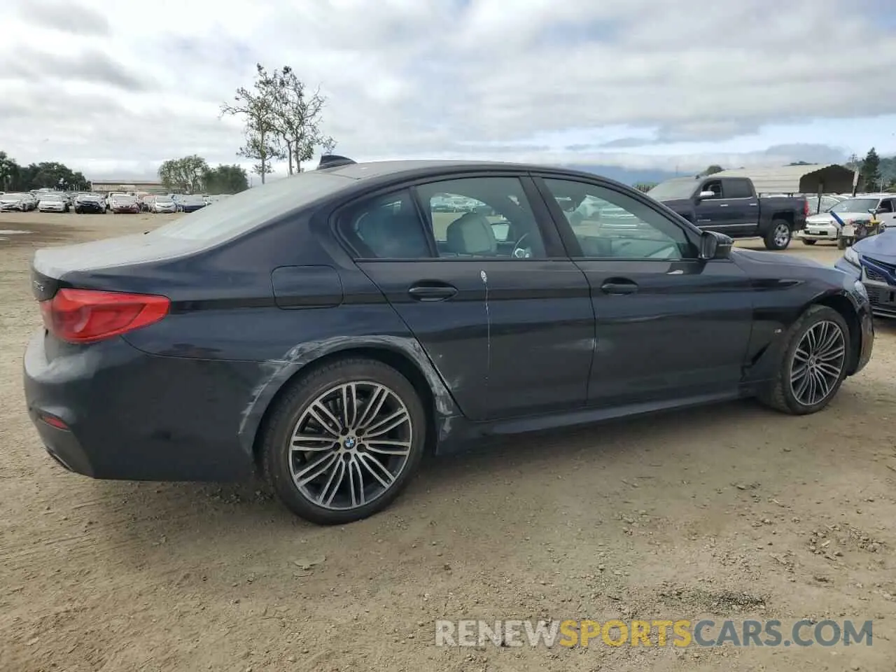 3 fotografías del automóvil dañado WBAJA9C01LCE28731 BMW 5 SERIES 2020