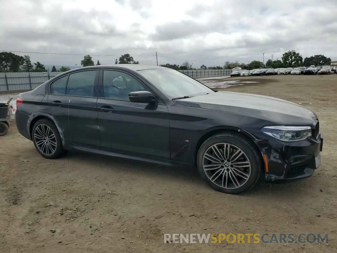 4 fotografías del automóvil dañado WBAJA9C01LCE28731 BMW 5 SERIES 2020
