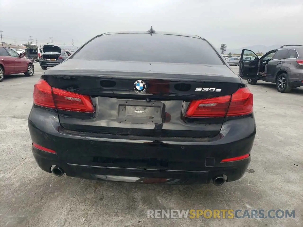 6 fotografías del automóvil dañado WBAJA9C02LCD44286 BMW 5 SERIES 2020