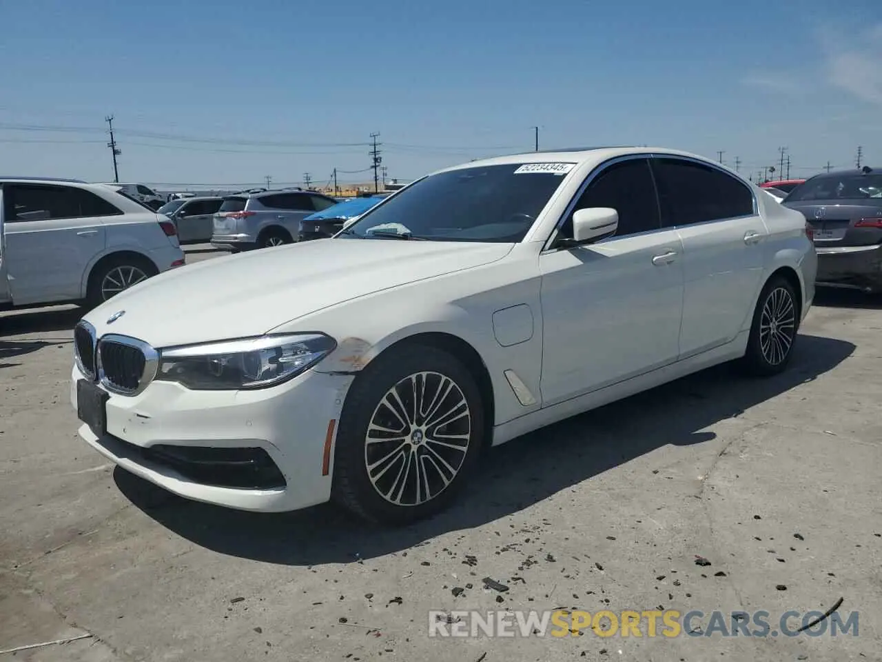 1 fotografías del automóvil dañado WBAJA9C07LCD42789 BMW 5 SERIES 2020