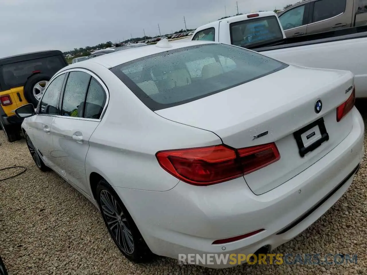 3 fotografías del automóvil dañado WBAJB1C01LCE63543 BMW 5 SERIES 2020