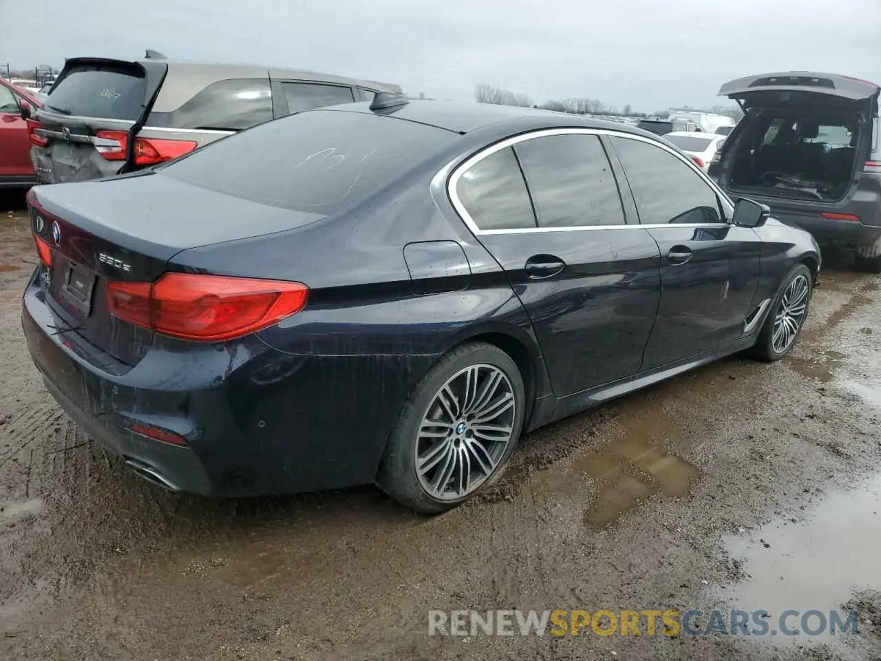 3 fotografías del automóvil dañado WBAJB1C04LCD27469 BMW 5 SERIES 2020
