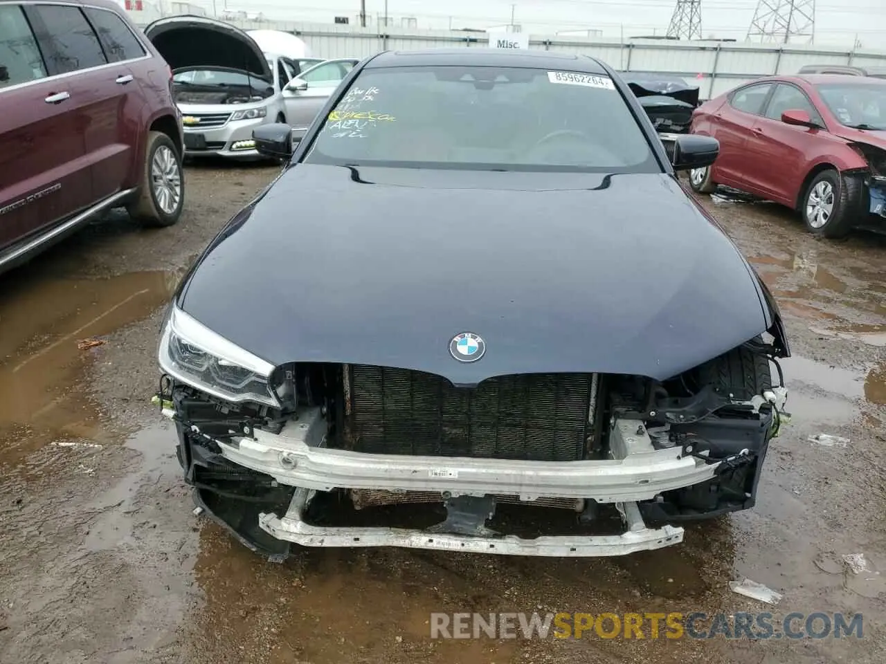 5 fotografías del automóvil dañado WBAJB1C04LCD27469 BMW 5 SERIES 2020