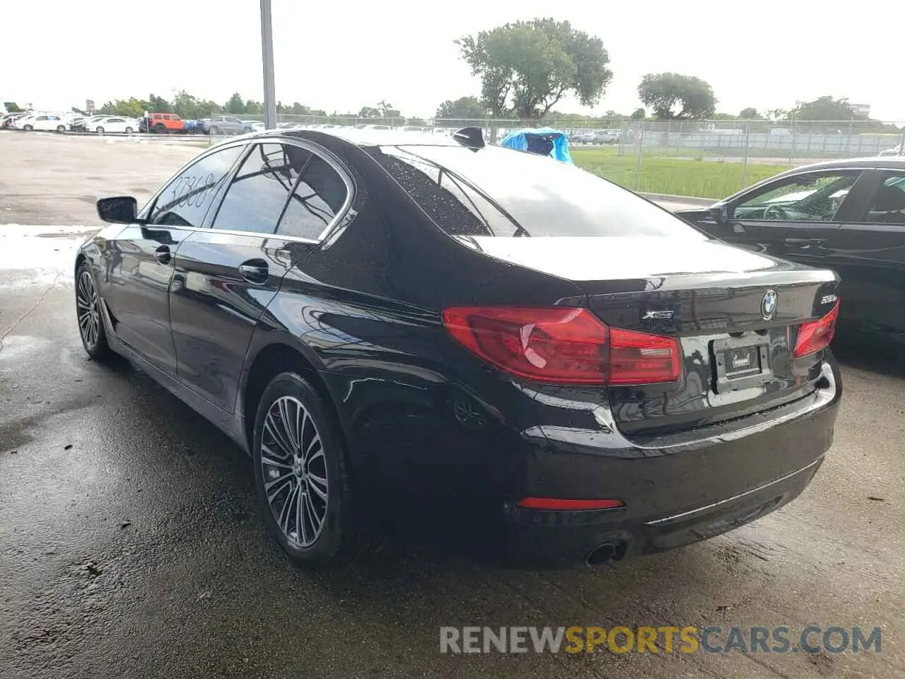 3 fotografías del automóvil dañado WBAJB1C07LCE10734 BMW 5 SERIES 2020