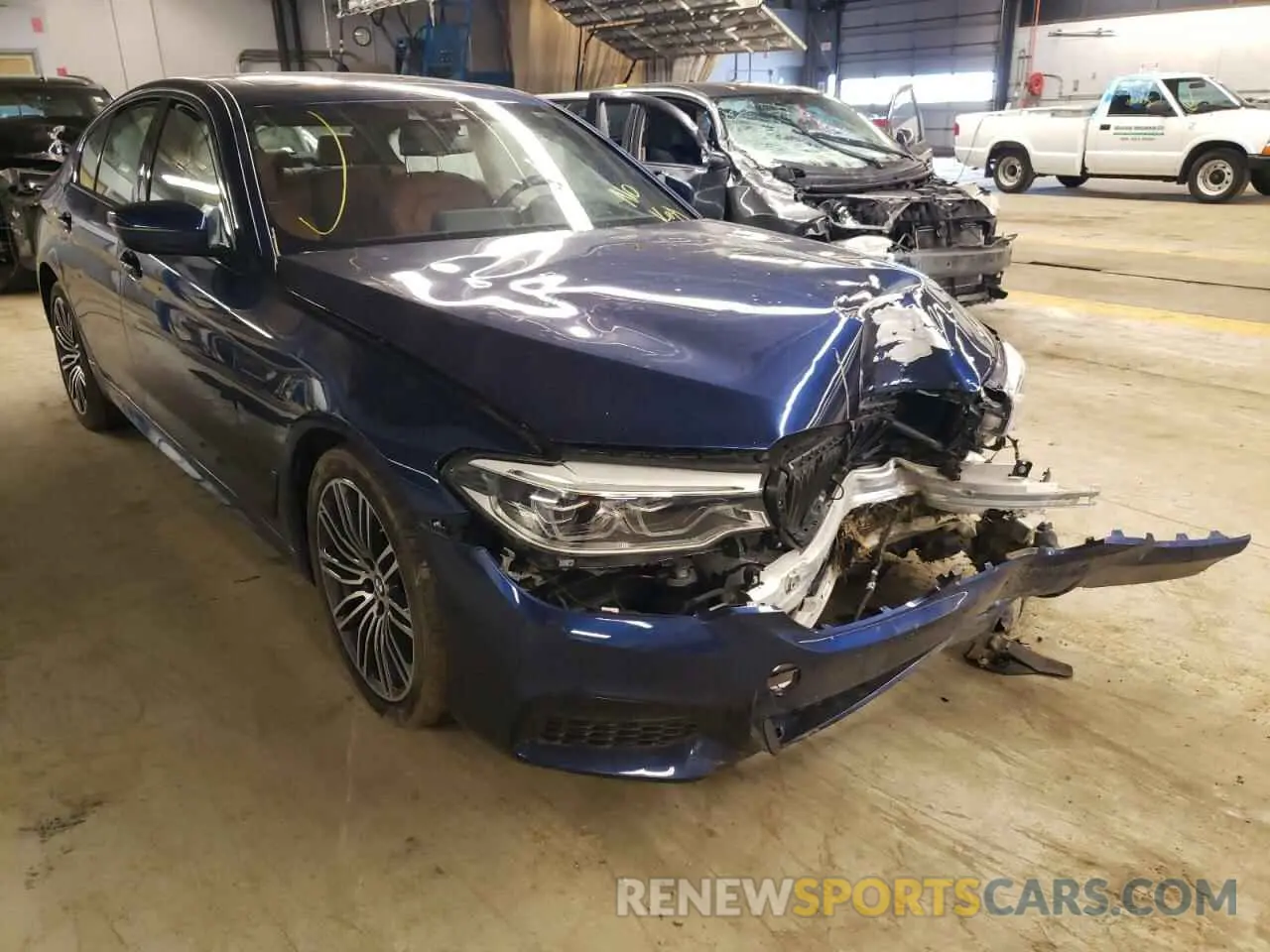 1 fotografías del automóvil dañado WBAJB1C0XLCD42395 BMW 5 SERIES 2020
