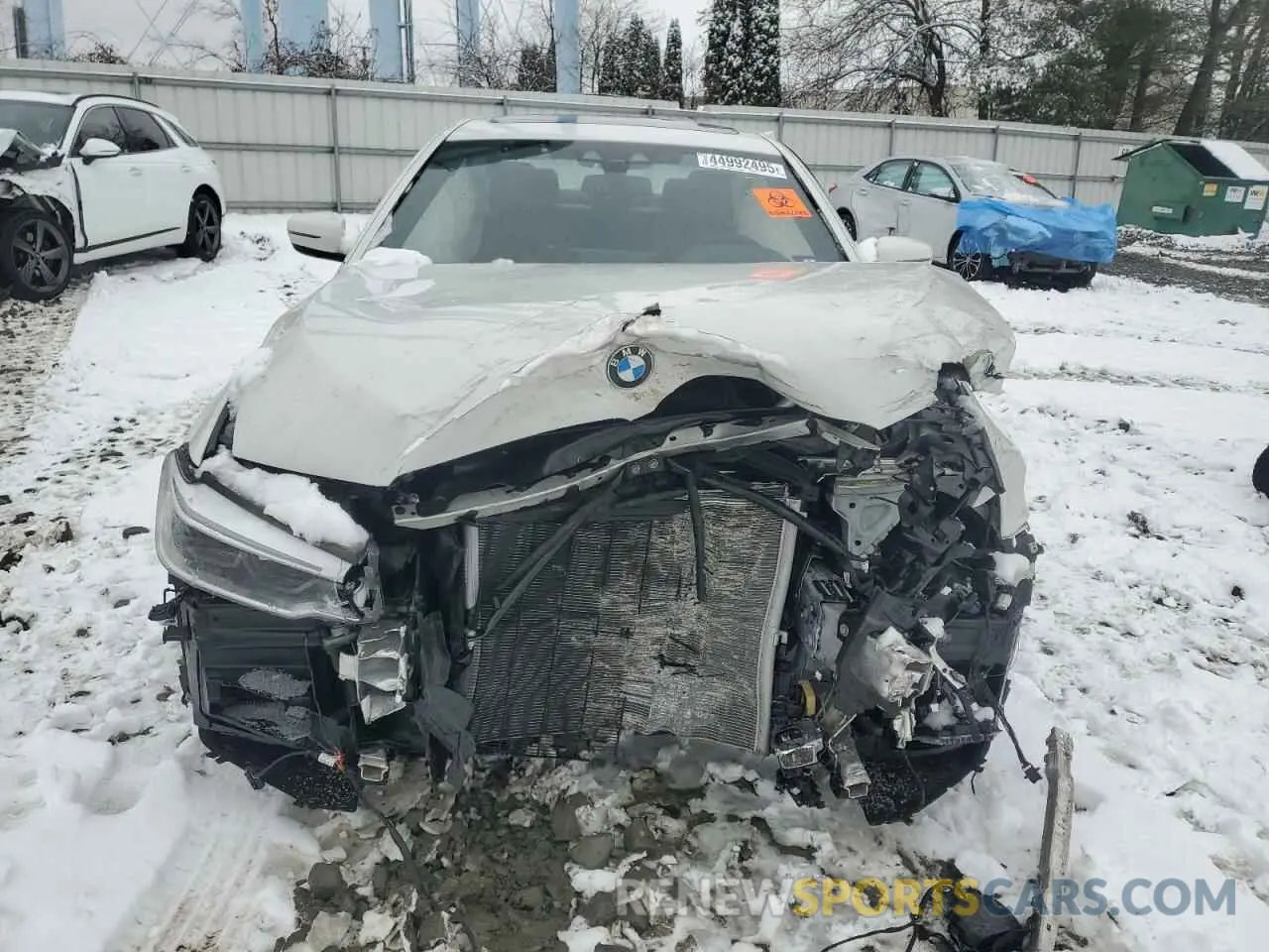 5 fotografías del automóvil dañado WBAJE7C5XKWW13696 BMW 5 SERIES 2020