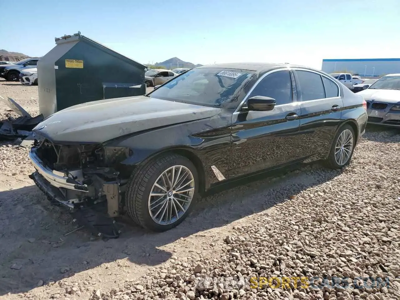 1 fotografías del automóvil dañado WBAJR3C00LWW66751 BMW 5 SERIES 2020