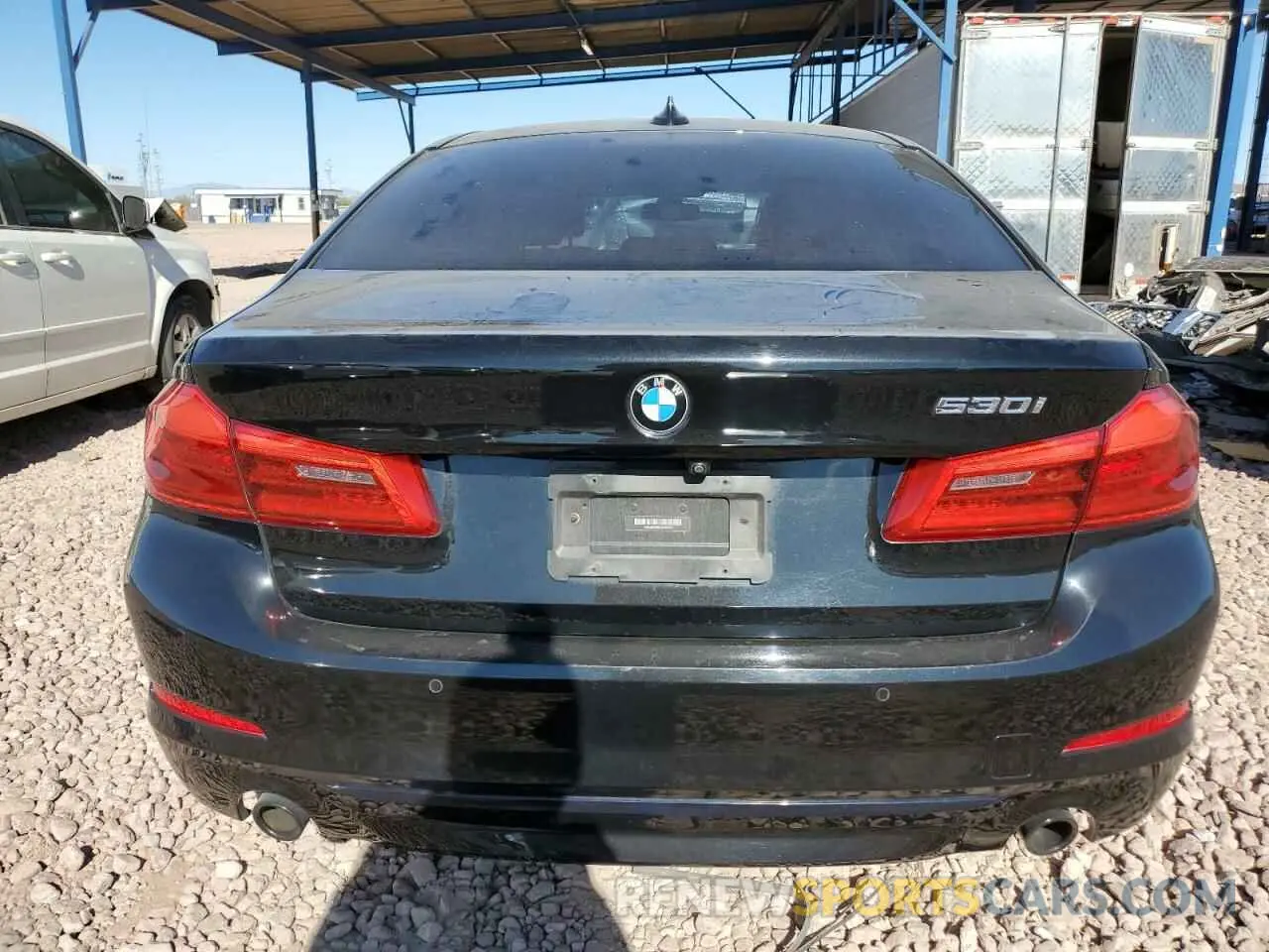 6 fotografías del automóvil dañado WBAJR3C00LWW66751 BMW 5 SERIES 2020