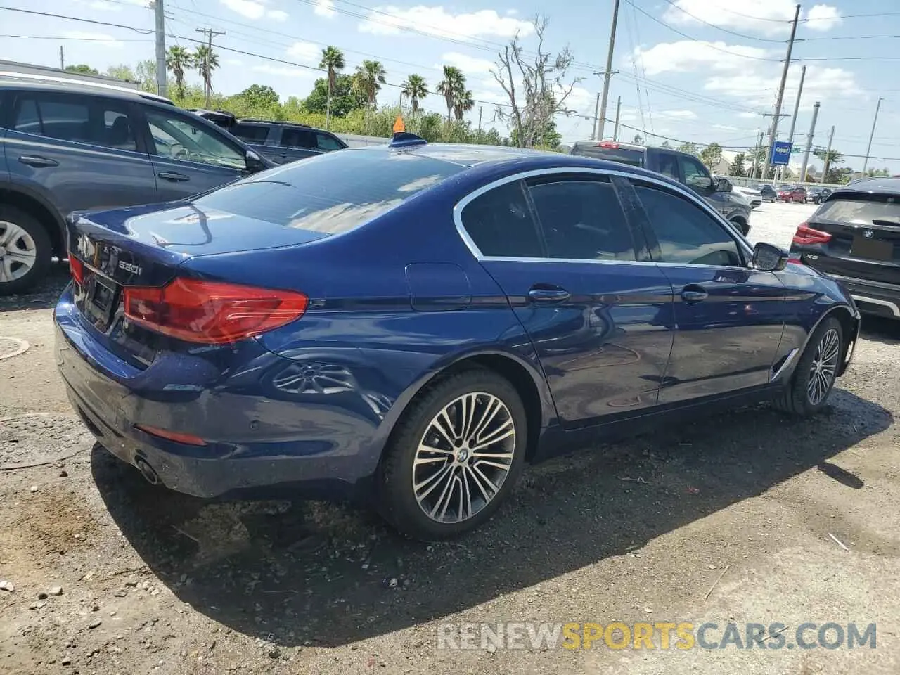 3 fotografías del automóvil dañado WBAJR3C00LWW76874 BMW 5 SERIES 2020