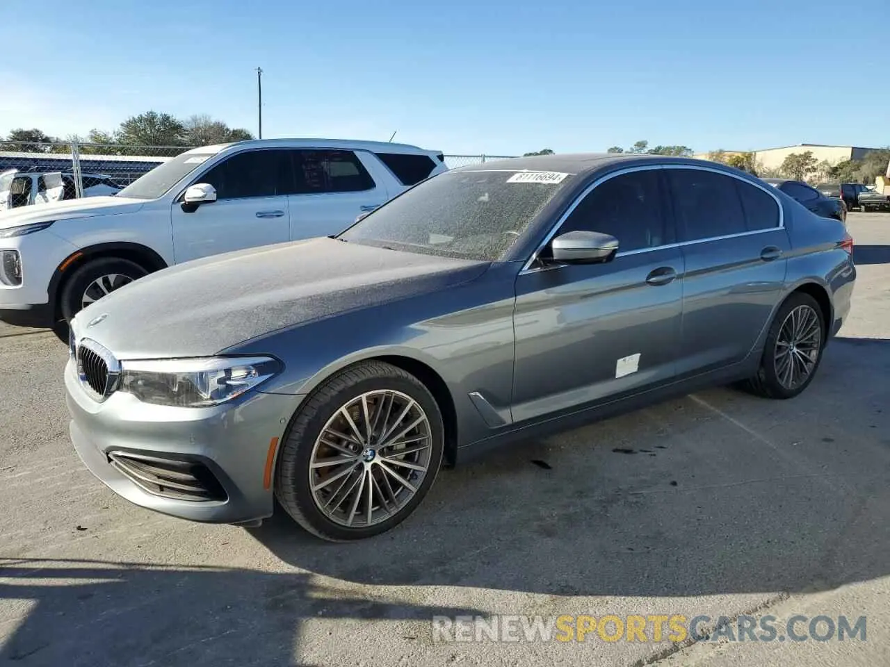 1 fotografías del automóvil dañado WBAJR3C01LCD15190 BMW 5 SERIES 2020