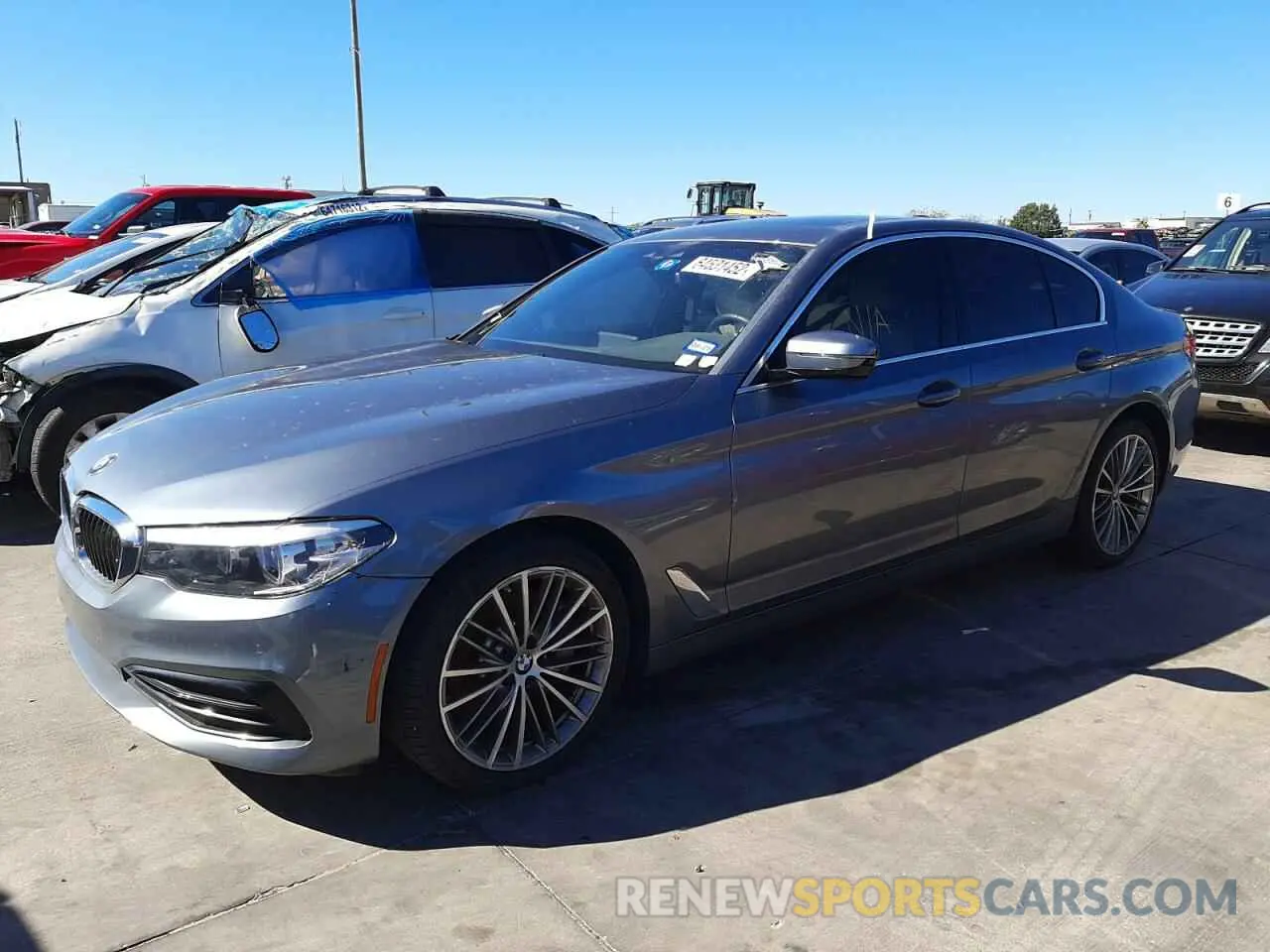 1 fotografías del automóvil dañado WBAJR3C01LWW68153 BMW 5 SERIES 2020