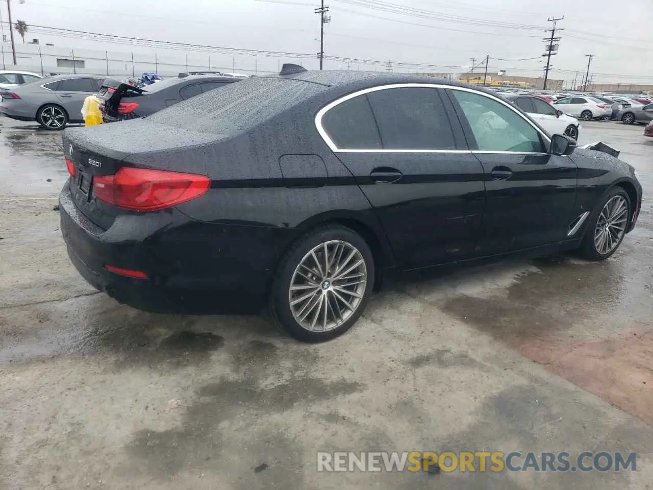 3 fotografías del automóvil dañado WBAJR3C01LWW77810 BMW 5 SERIES 2020