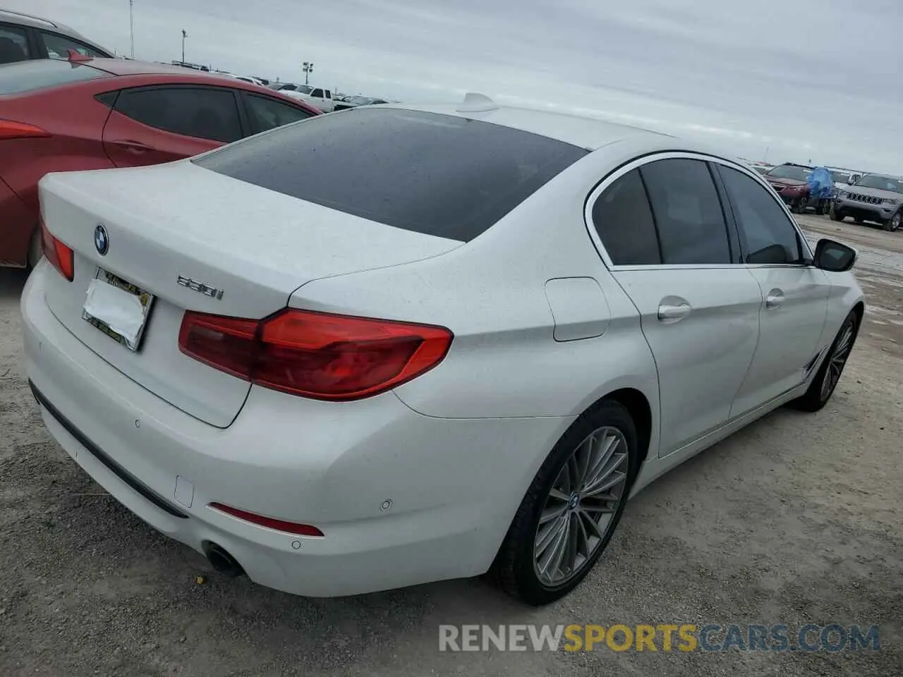 3 fotografías del automóvil dañado WBAJR3C02LCE48105 BMW 5 SERIES 2020