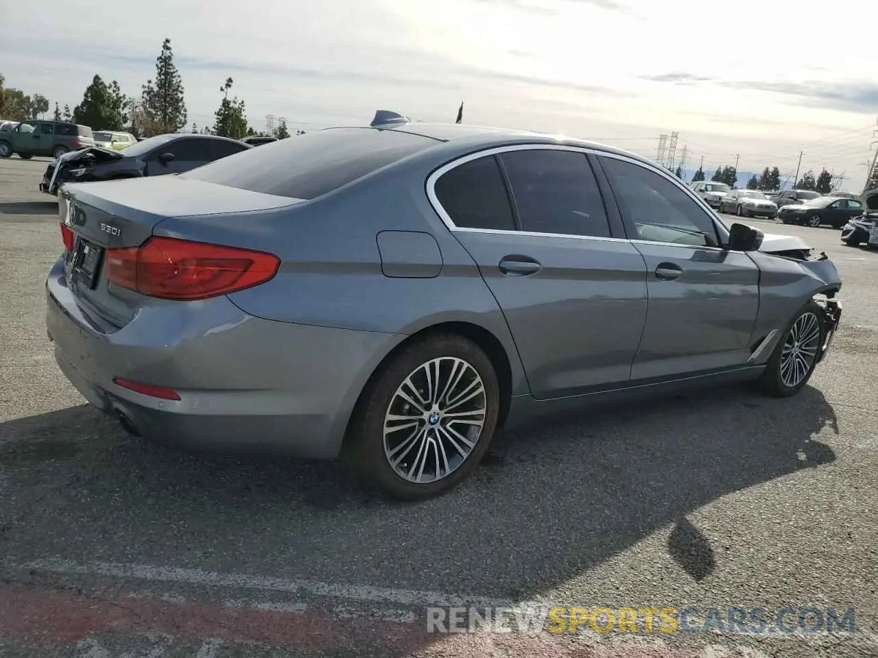 3 fotografías del automóvil dañado WBAJR3C02LWW69439 BMW 5 SERIES 2020
