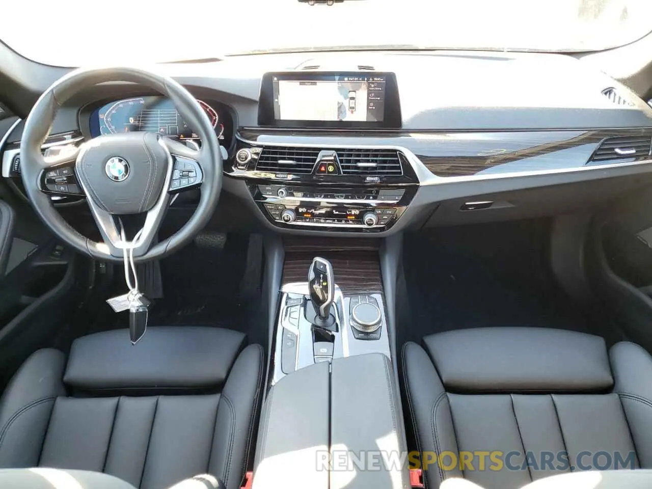 9 fotografías del automóvil dañado WBAJR3C03LCD67484 BMW 5 SERIES 2020