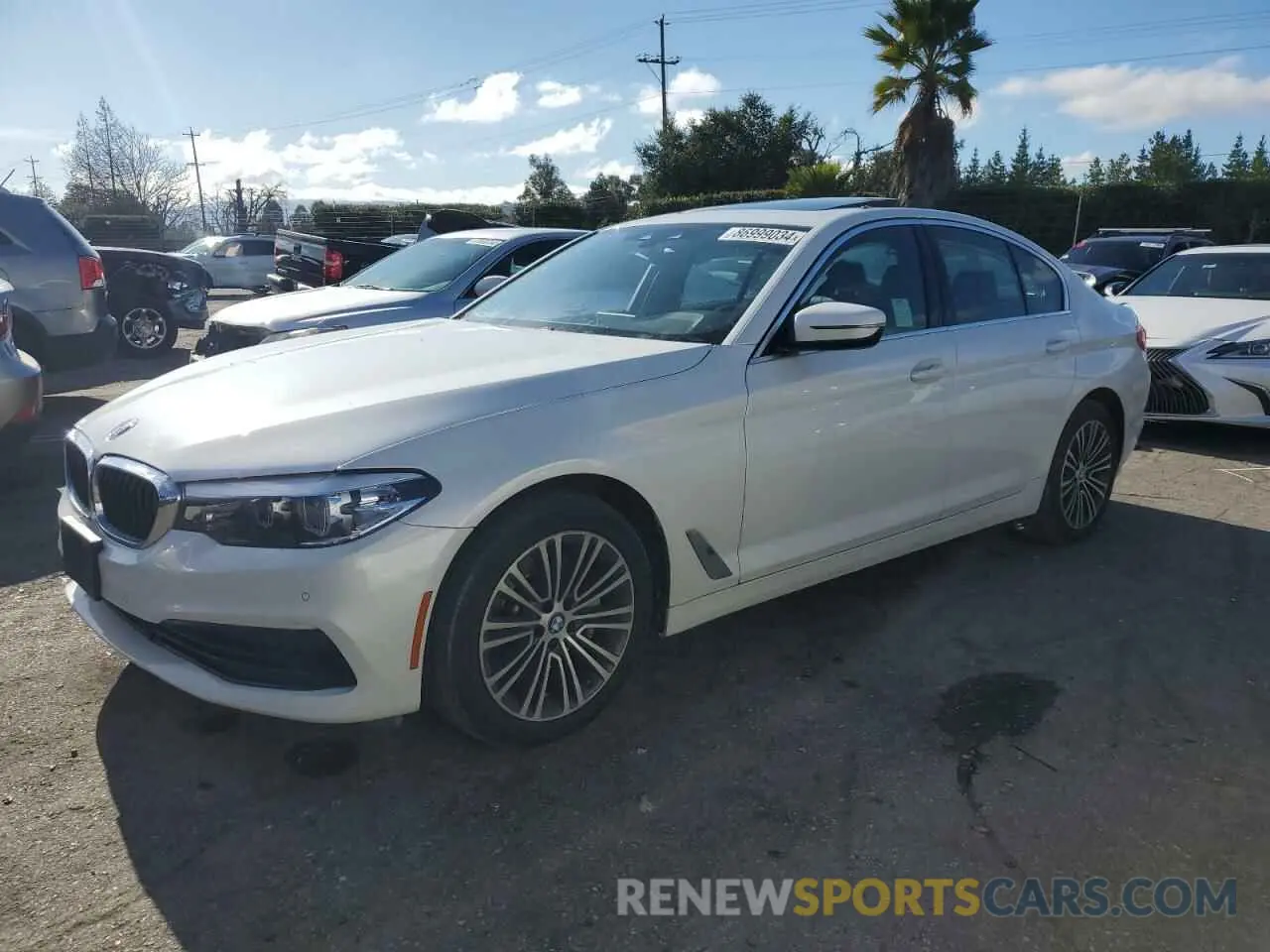 1 fotografías del automóvil dañado WBAJR3C04LWW53713 BMW 5 SERIES 2020