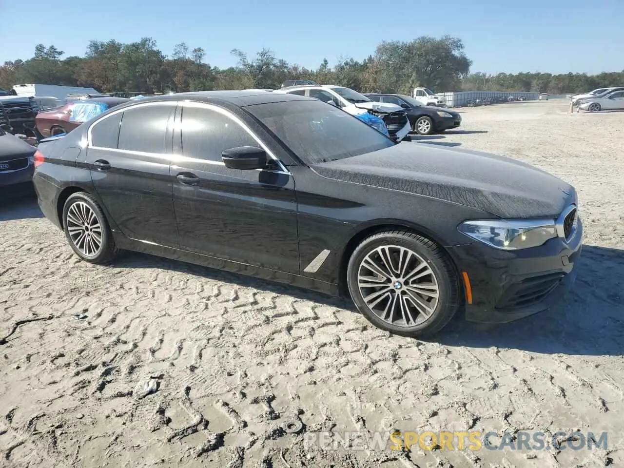 4 fotografías del automóvil dañado WBAJR3C04LWW64291 BMW 5 SERIES 2020