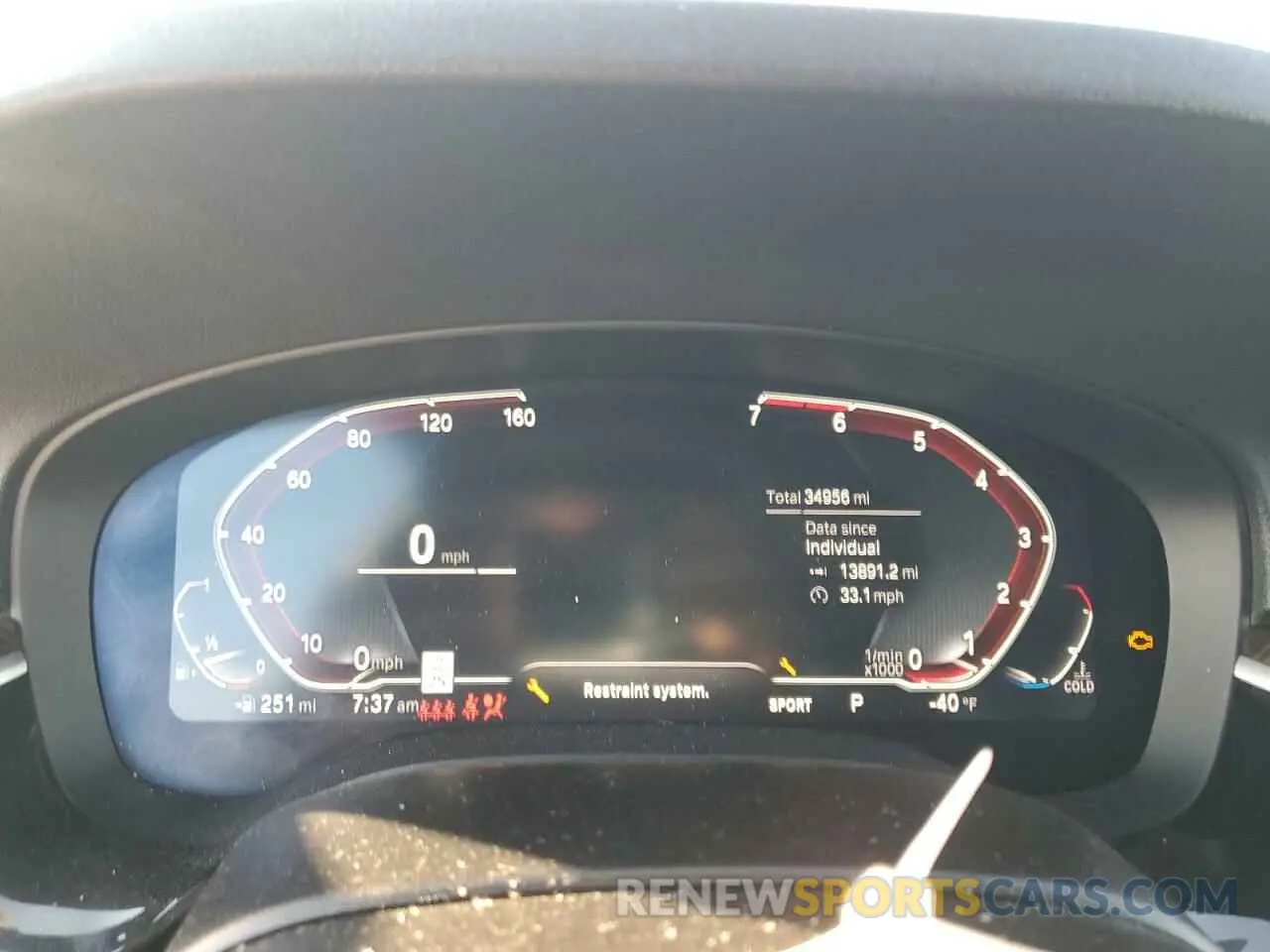 9 fotografías del automóvil dañado WBAJR3C04LWW73928 BMW 5 SERIES 2020