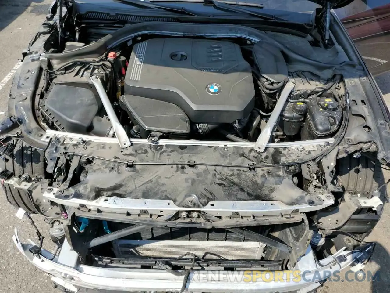 11 fotografías del automóvil dañado WBAJR3C04LWW81818 BMW 5 SERIES 2020